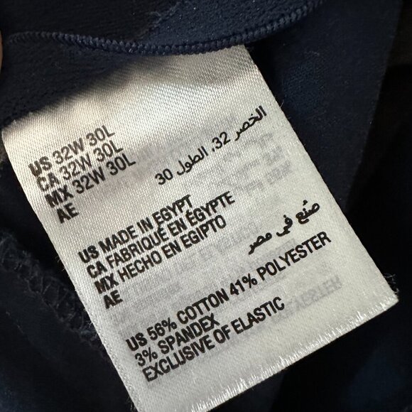 Alfani Blue 32W 30L Men's Chino Pants - Picture 6 of 14